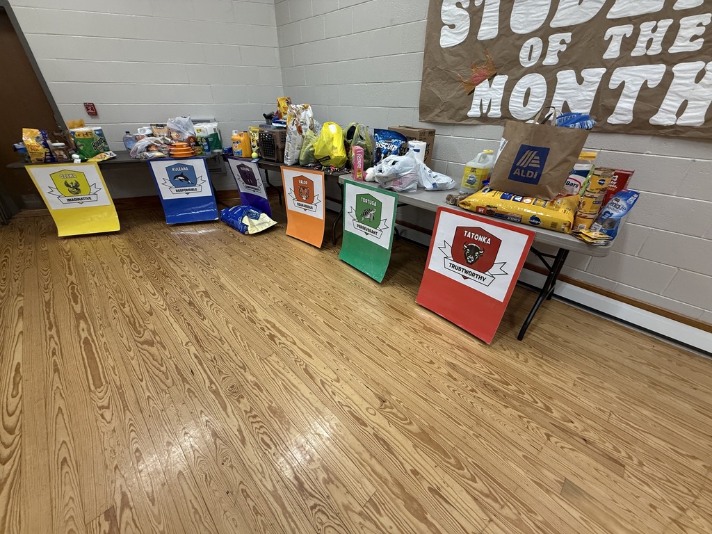 Pet food drive items