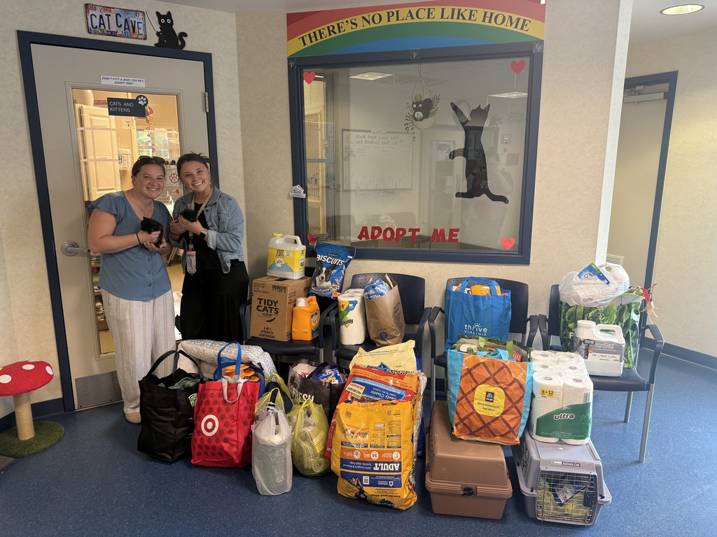 Pet food drive items