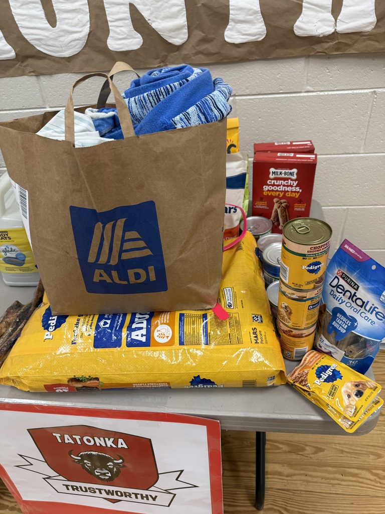 Pet food drive items