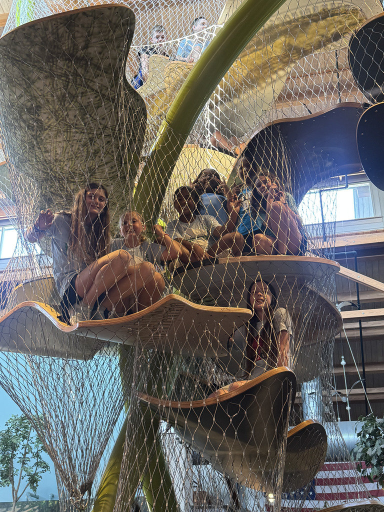 Students exploring on a field trip to Maymont