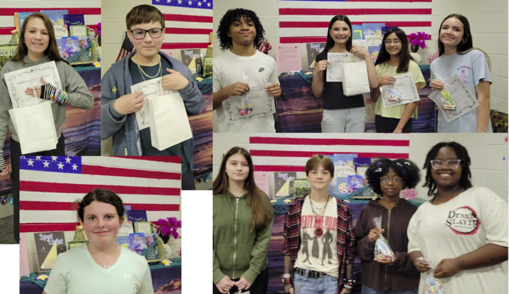 HHMS Poetry Contest Winners and Honorable Mentions