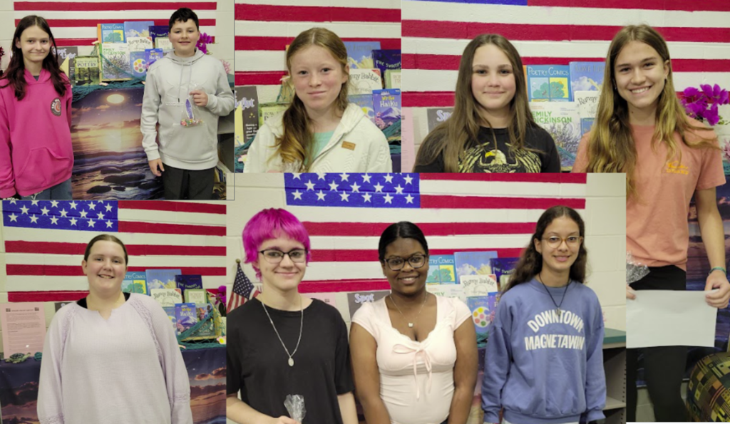 HHMS Poetry Contest Winners and Honorable Mentions