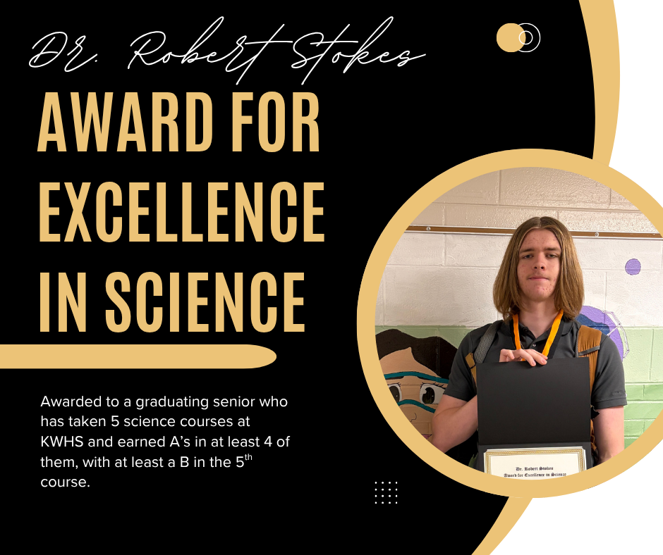 Award for excellence in Science