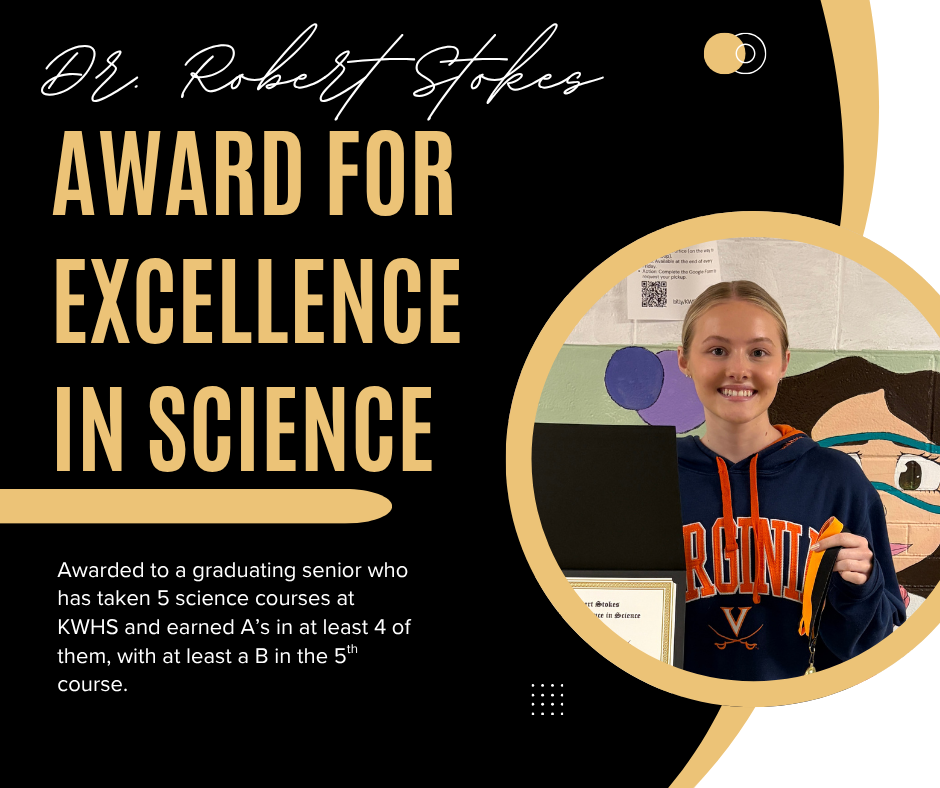 Award for excellence in Science