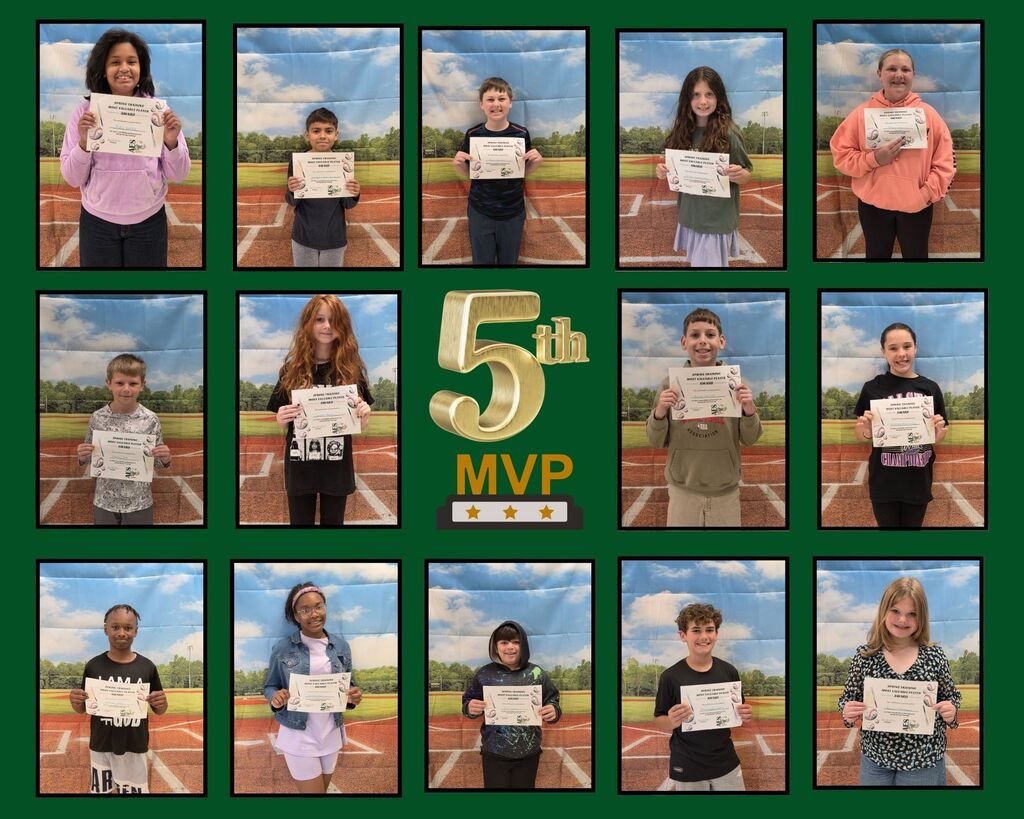 5th Grade Student MVPs