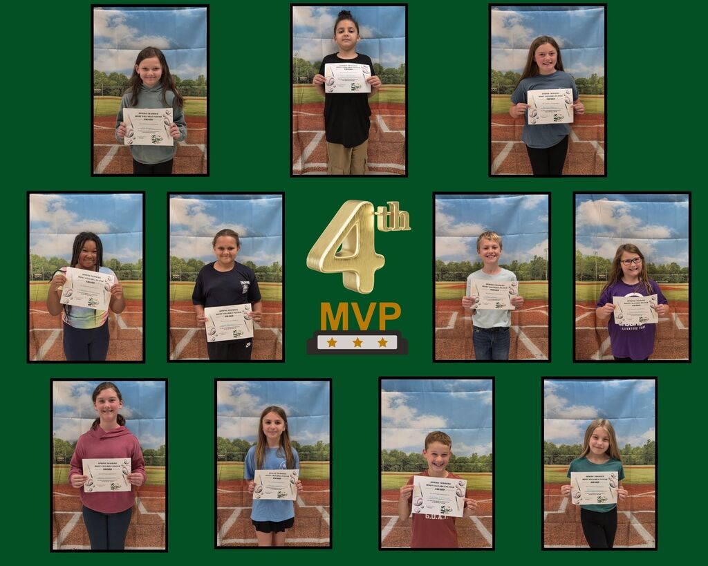 4th Grade Student MVPs