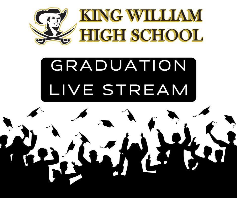 Graduation live stream graphic