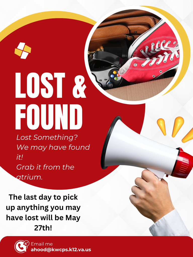 Lost and found flyer