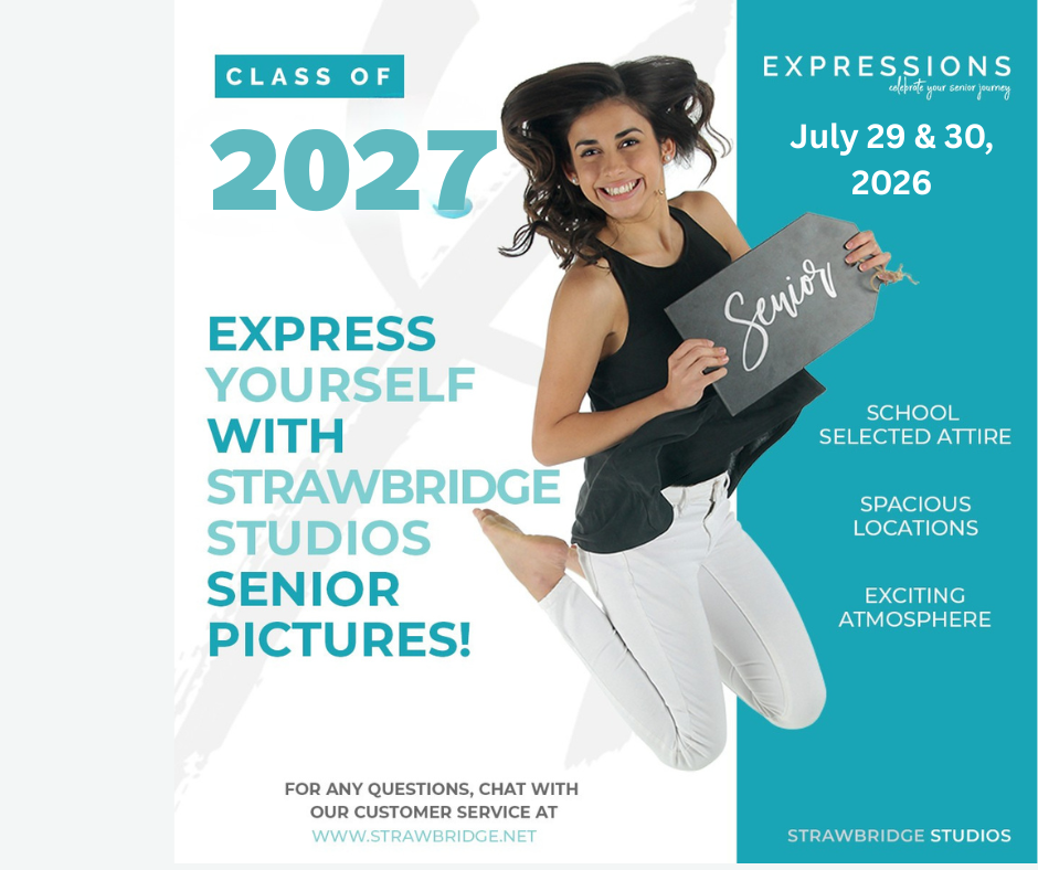 Senior Portraits July 29  & 30