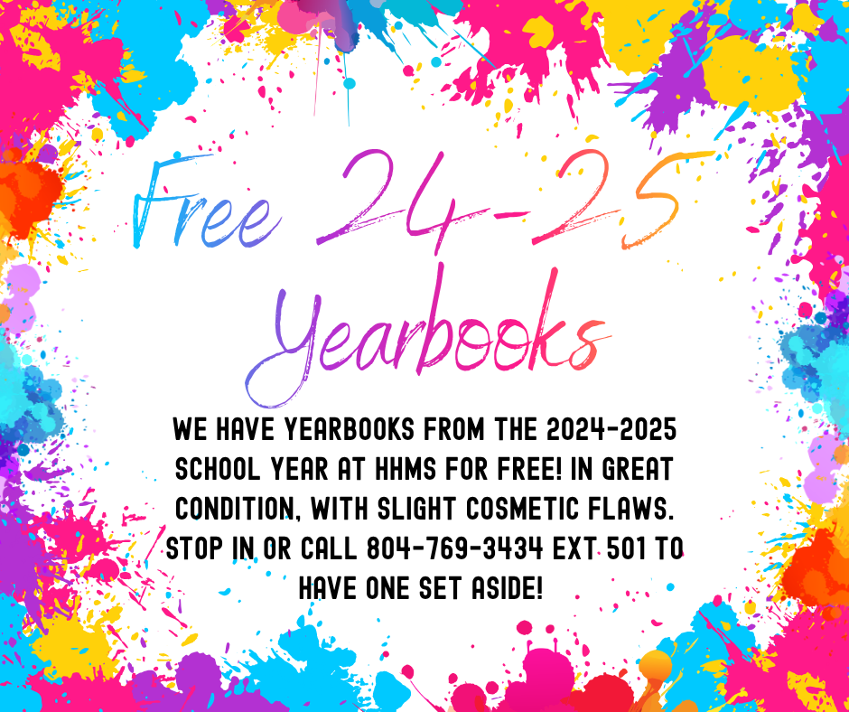 Free 2024-2025 Yearbooks with slight damage
