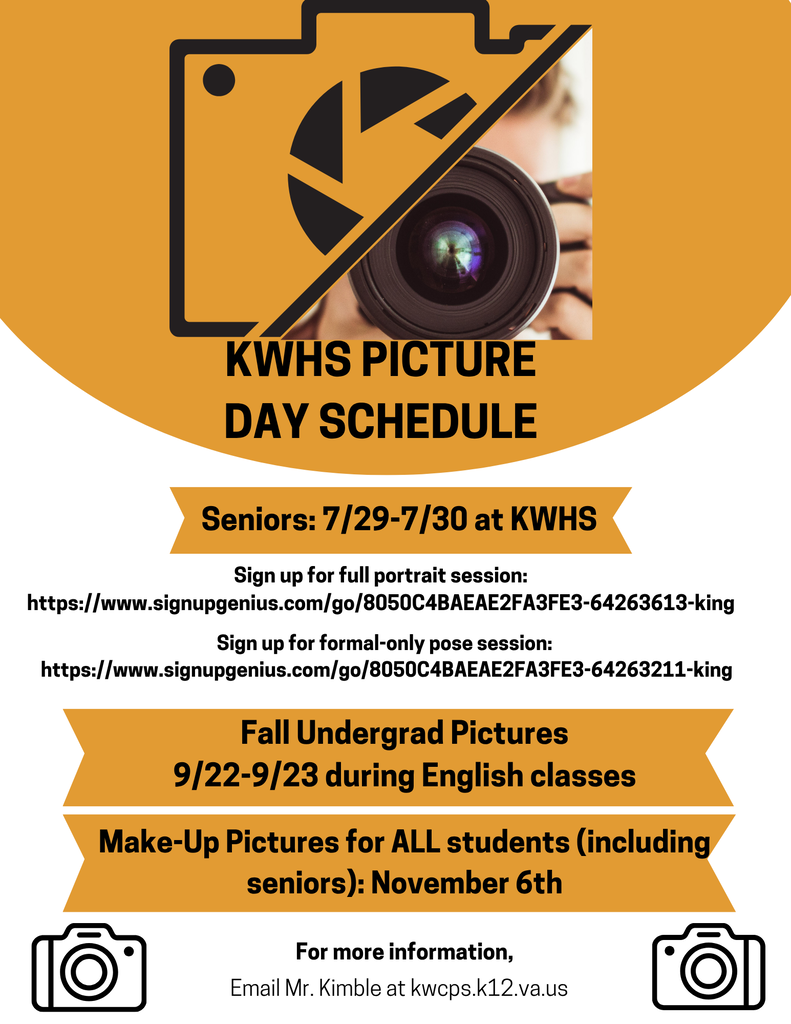 Senior Picture information