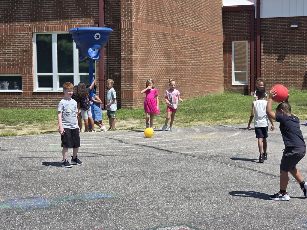Students on the playground