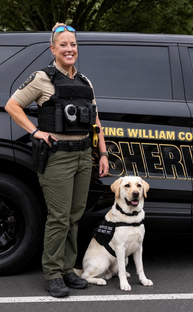 Deputy Connors and K-9 Kip