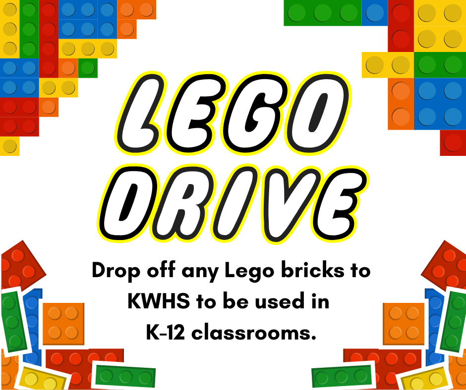 Looking for donations of LEGOs!