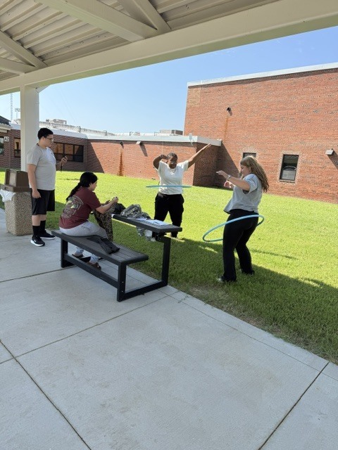 Hula hoop experiment 