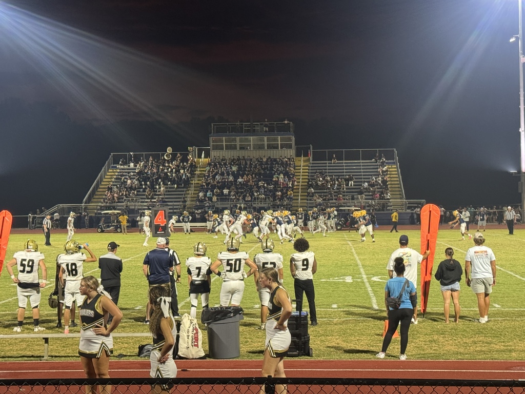 Sideline view of the game in play