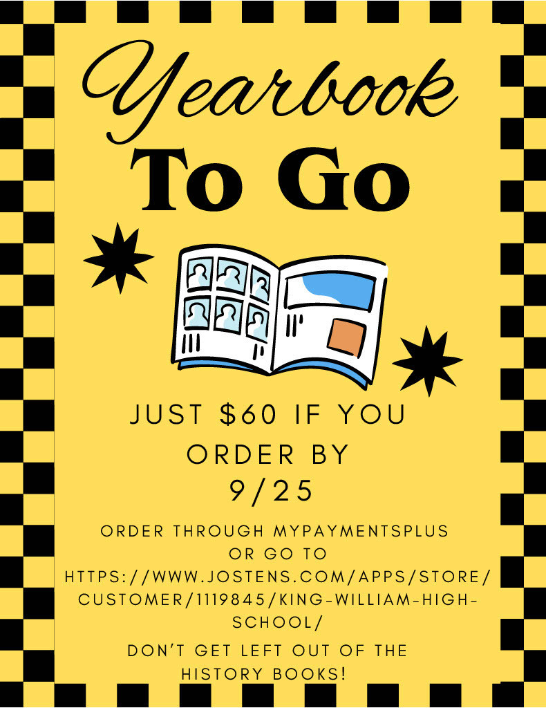 Order your yearbook today!