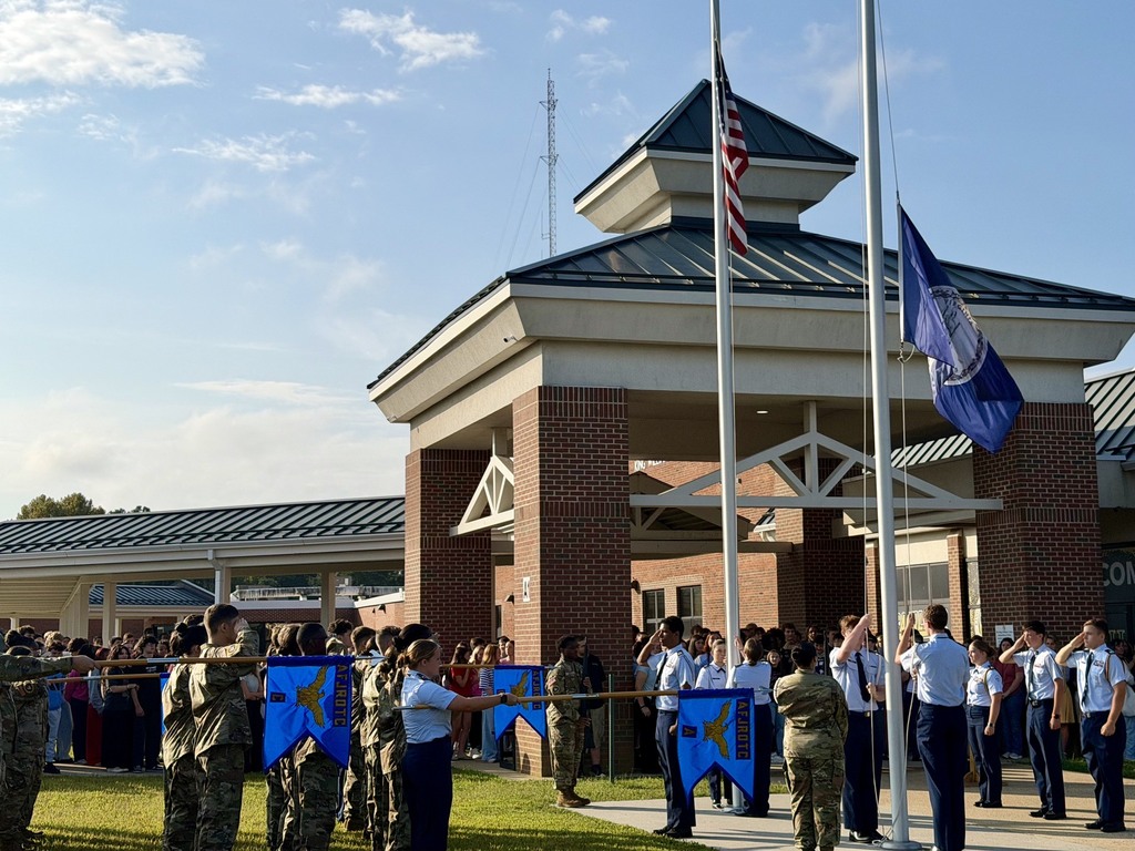 The KWHS 9/11 Memorial Ceremony by the JROTC. 