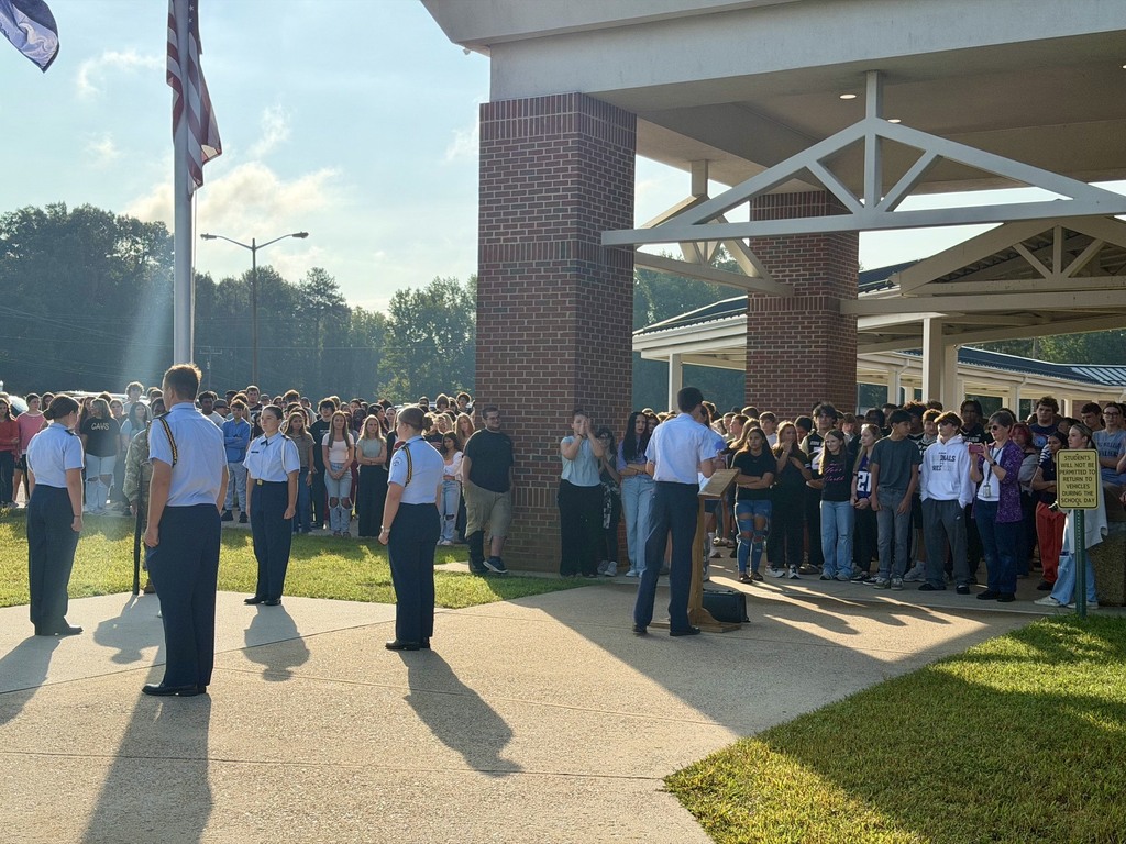 The KWHS 9/11 Memorial Ceremony by the JROTC. 