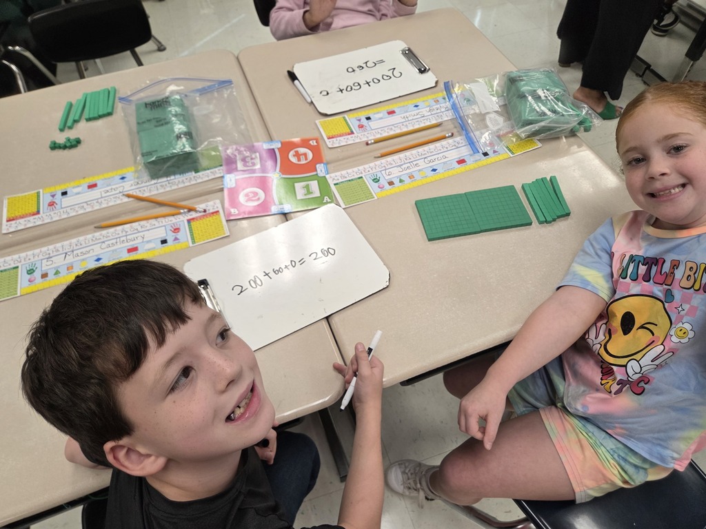 Students collaborating on classwork