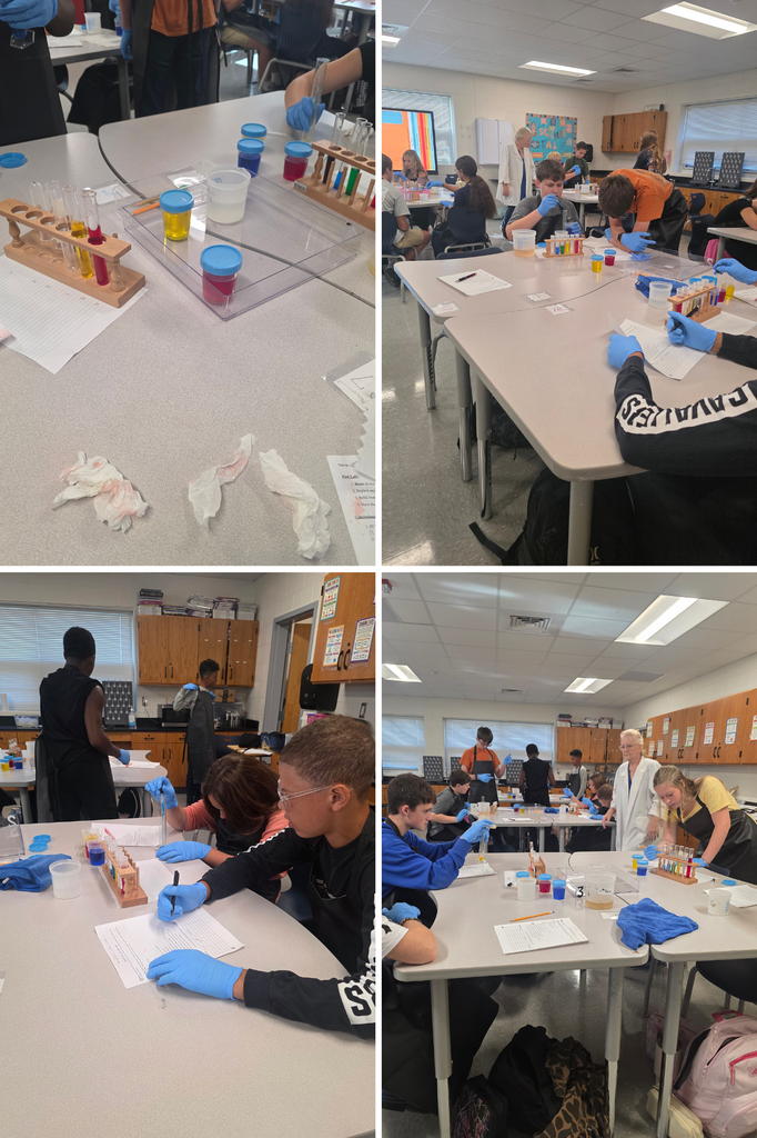 Mrs. Gunter's Lab Photos 9/18/2026