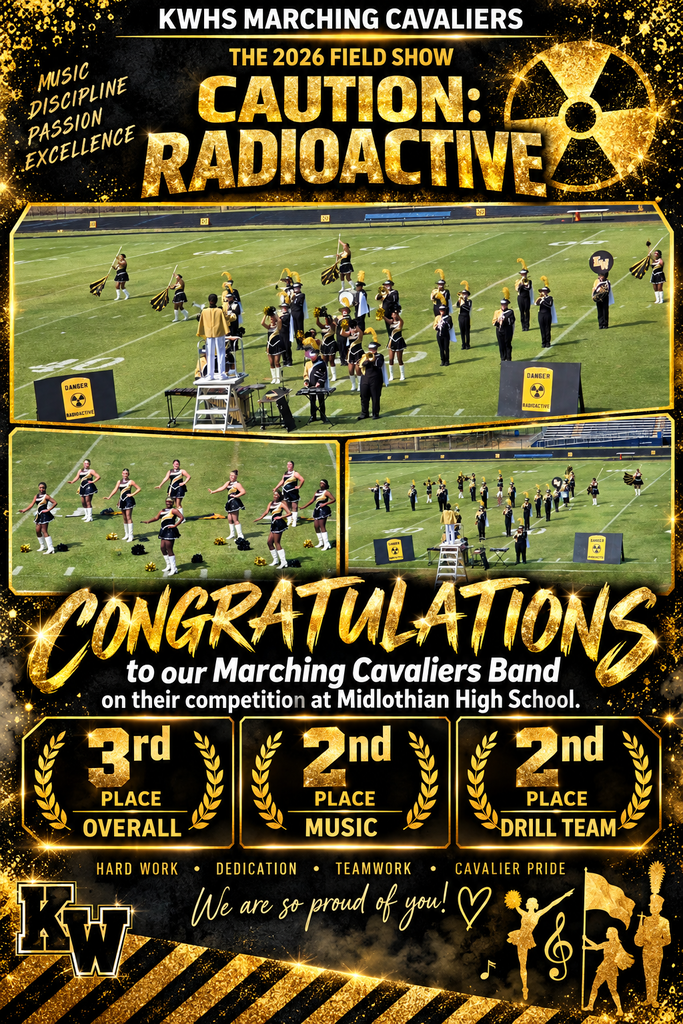 Marching Cavaliers 1st competition of the season