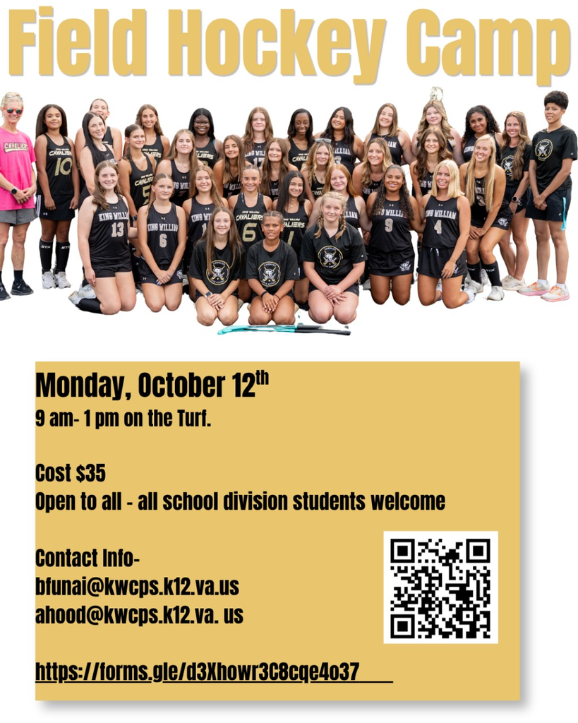 Field Hockey Camp Flyer