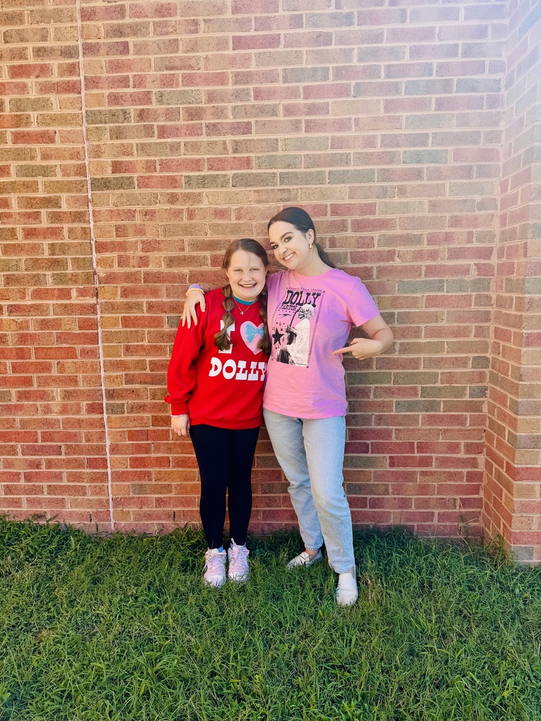 Teacher and student twins on Dolly Day