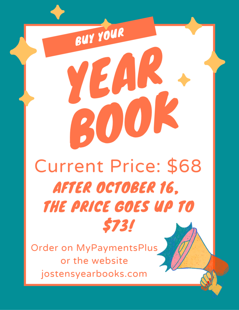 Yearbook sales flyer