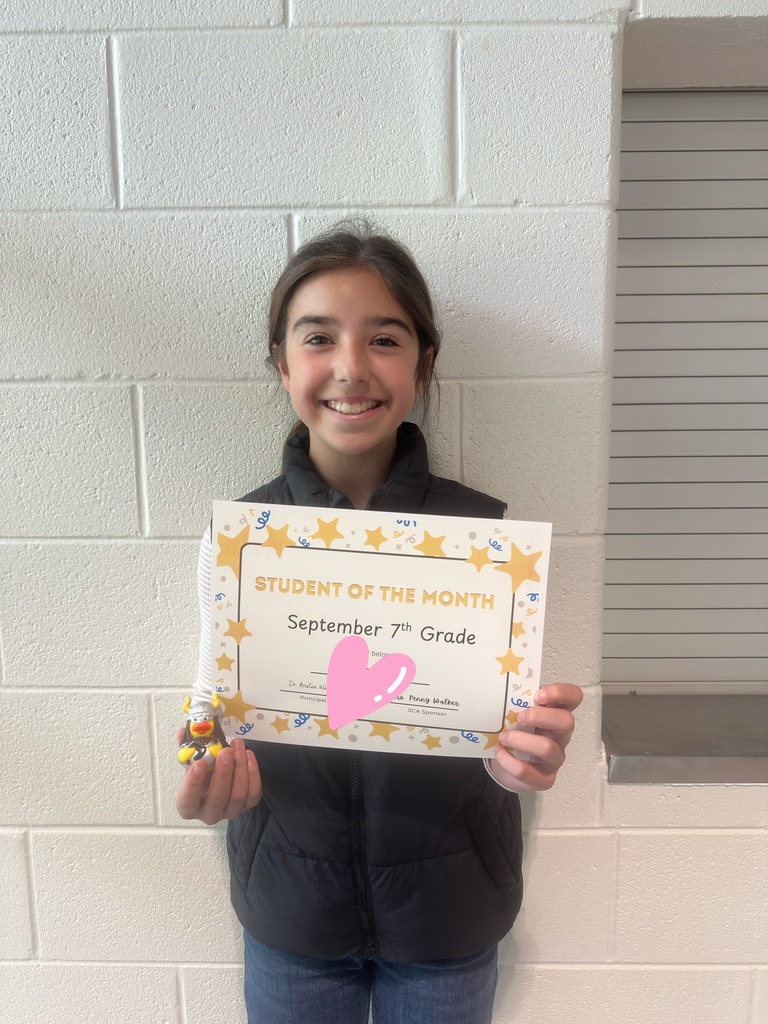 October Student of the Month