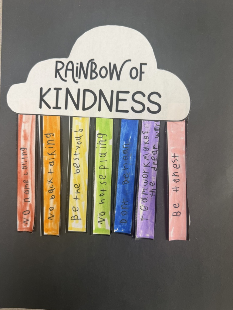 Kindness rainbow craft