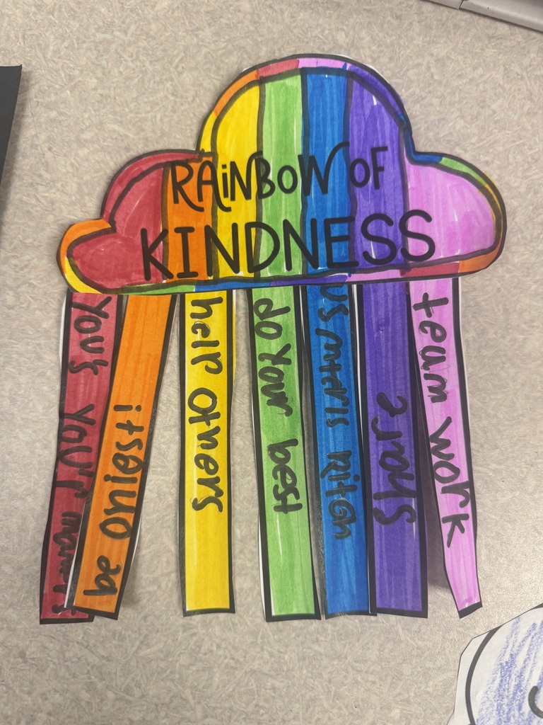Kindness rainbow craft