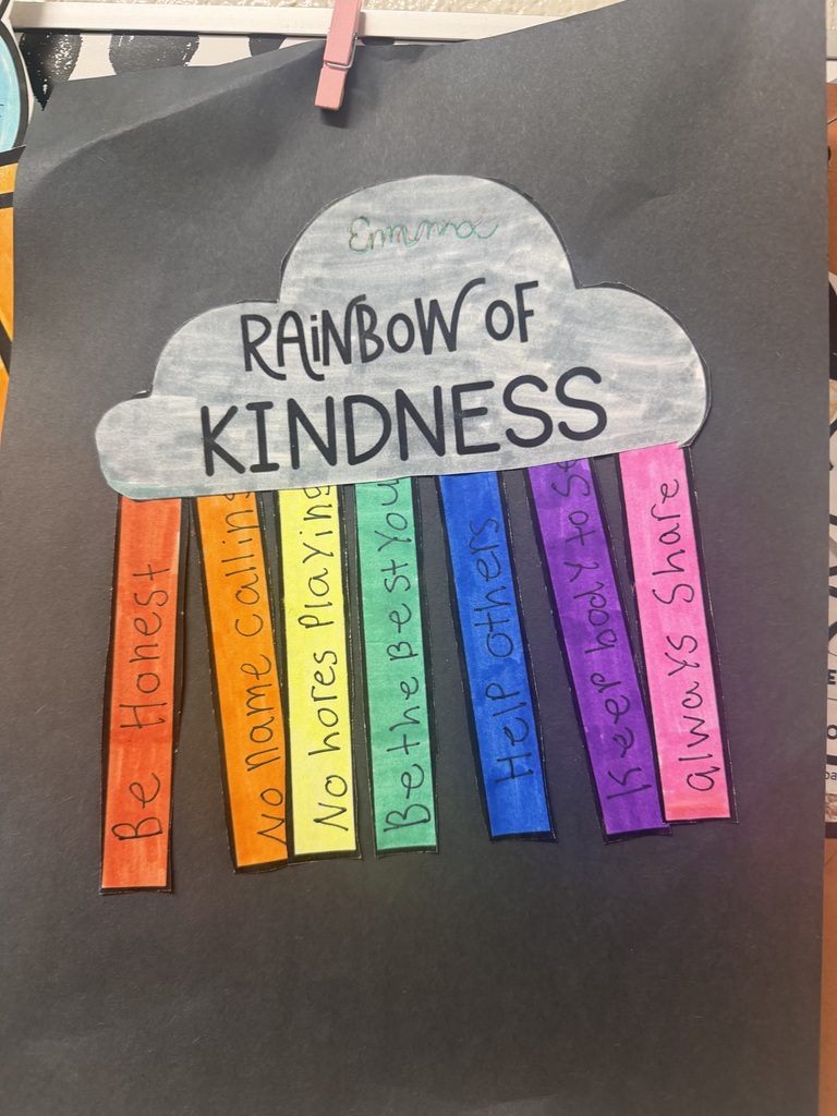 Kindness rainbow craft