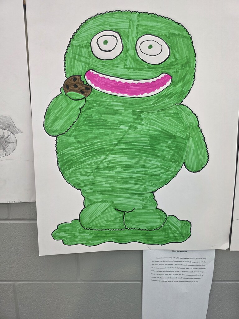 Franklin EL Student Monster Activity