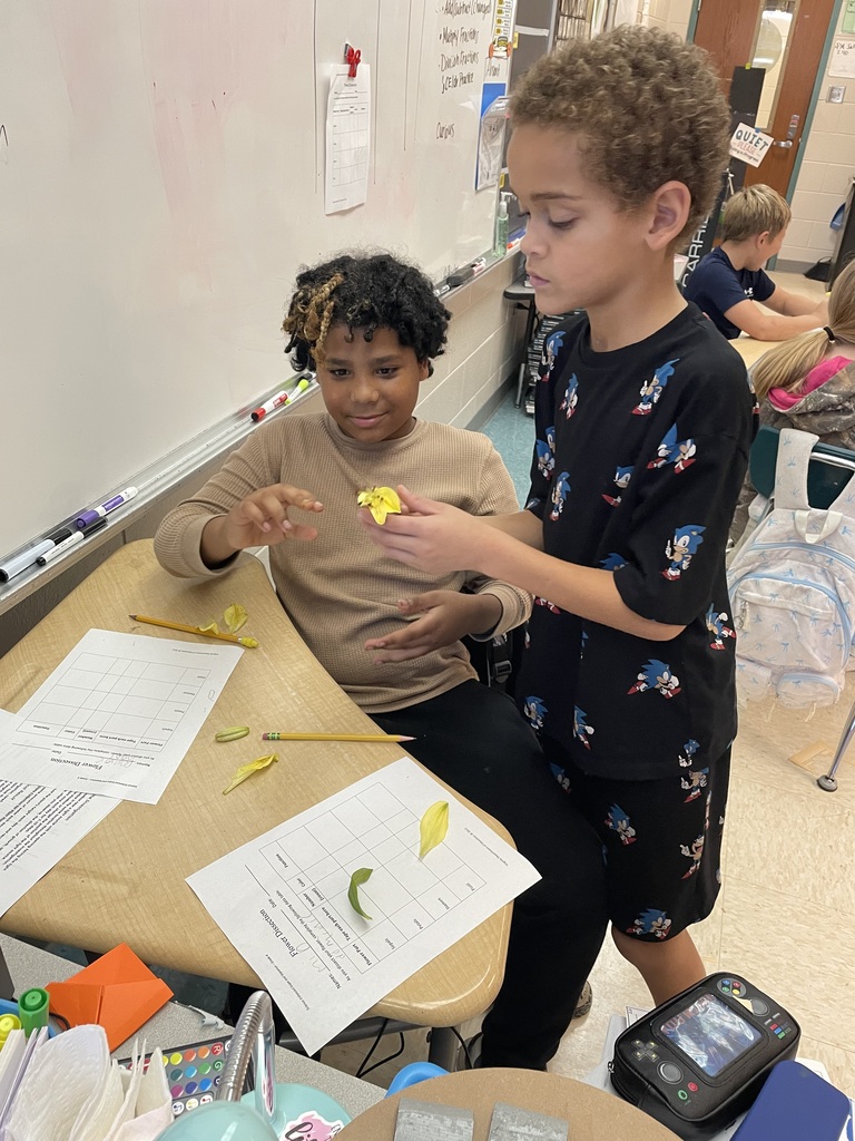 Students collaborating on classwork