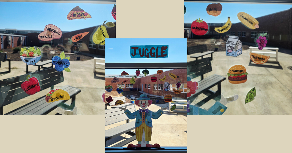 Bullying Prevention and National School Lunch Week Displays