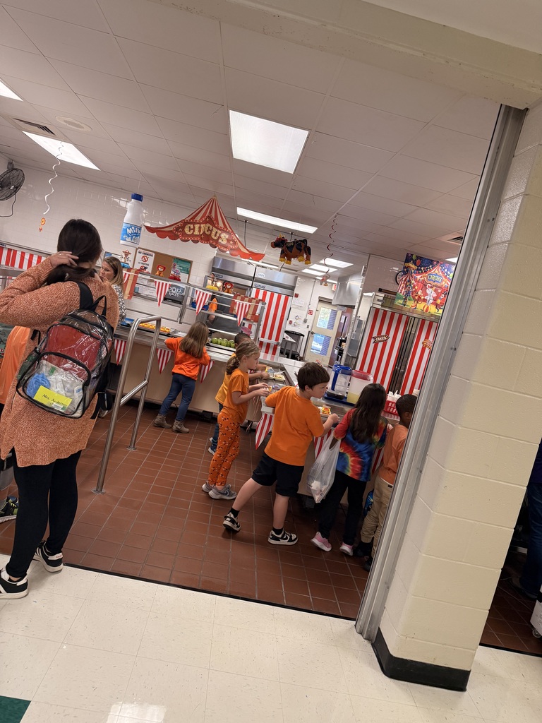 Students dressed in orange for UNity Day