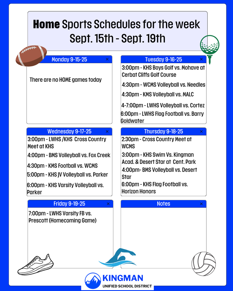 Weekly Sports