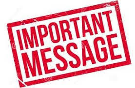 Important Message