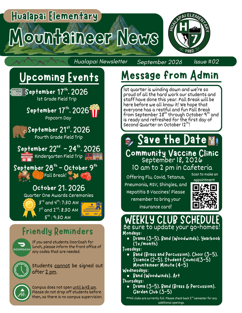 September Newsletter