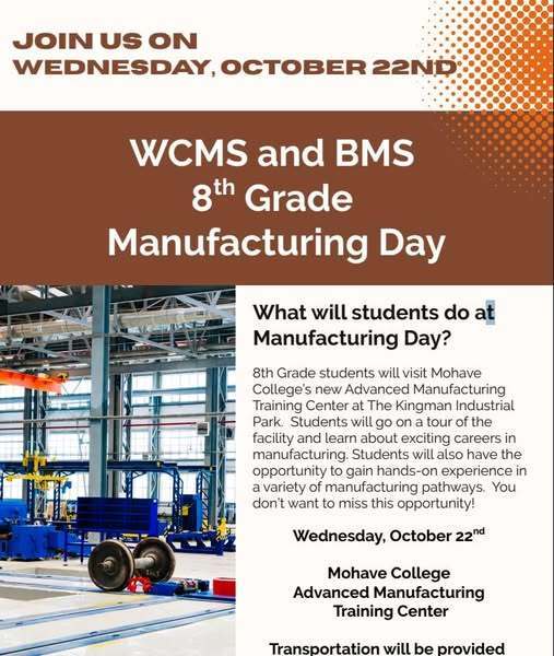 8th Grade Manufacturing Day