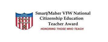 VFW Teacher award
