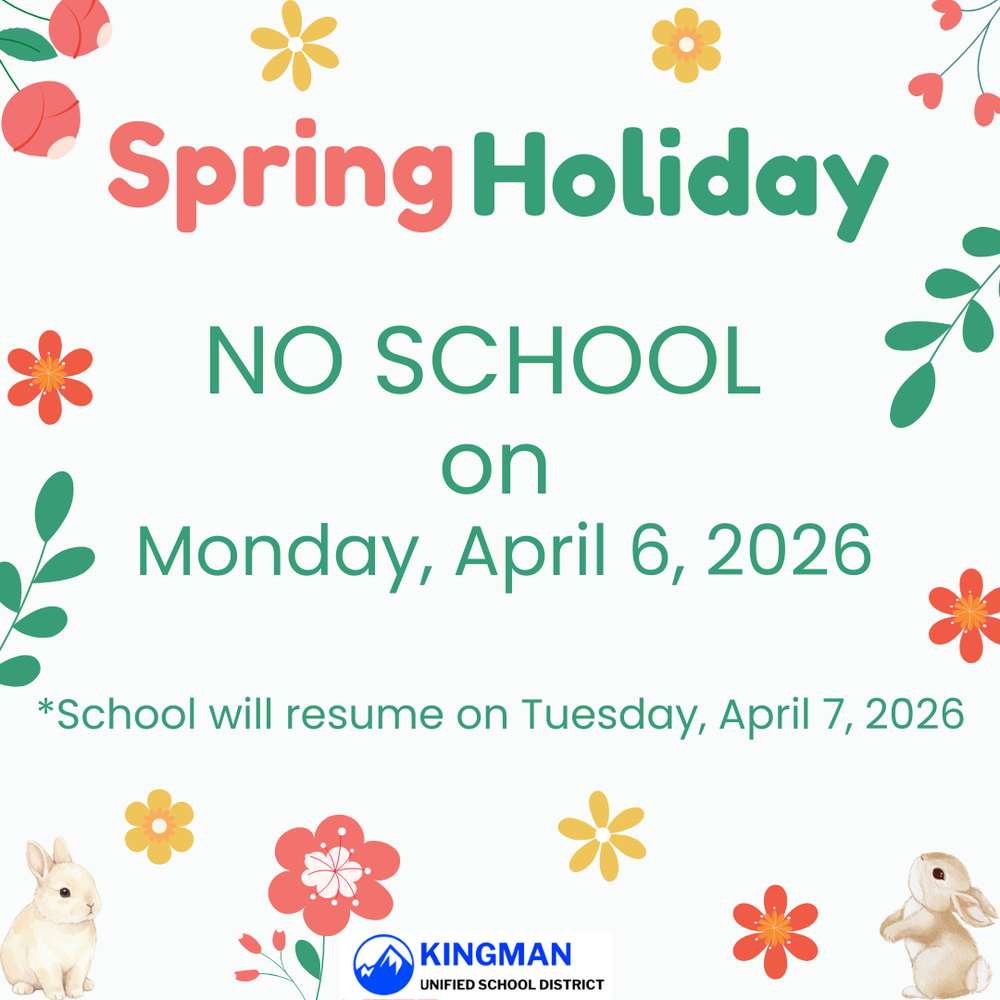 No School Spring Holiday 