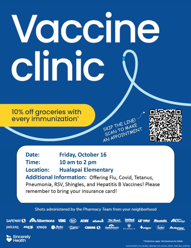 October Community Vaccine Clinic