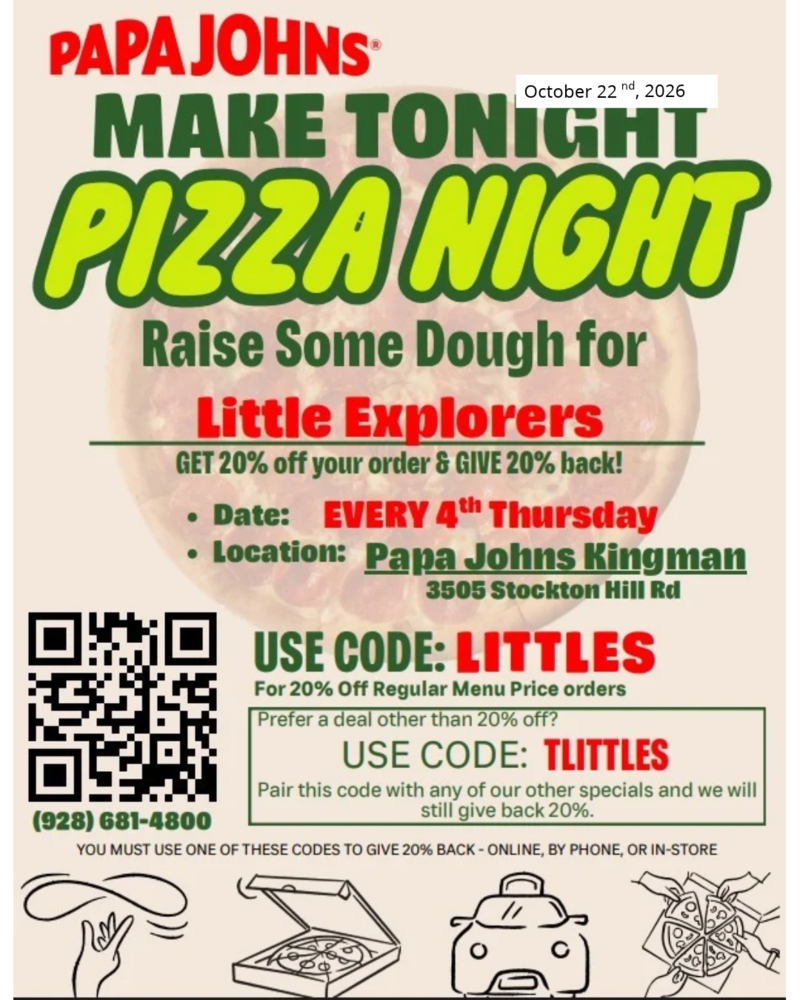 Papa Johns Fundraiser