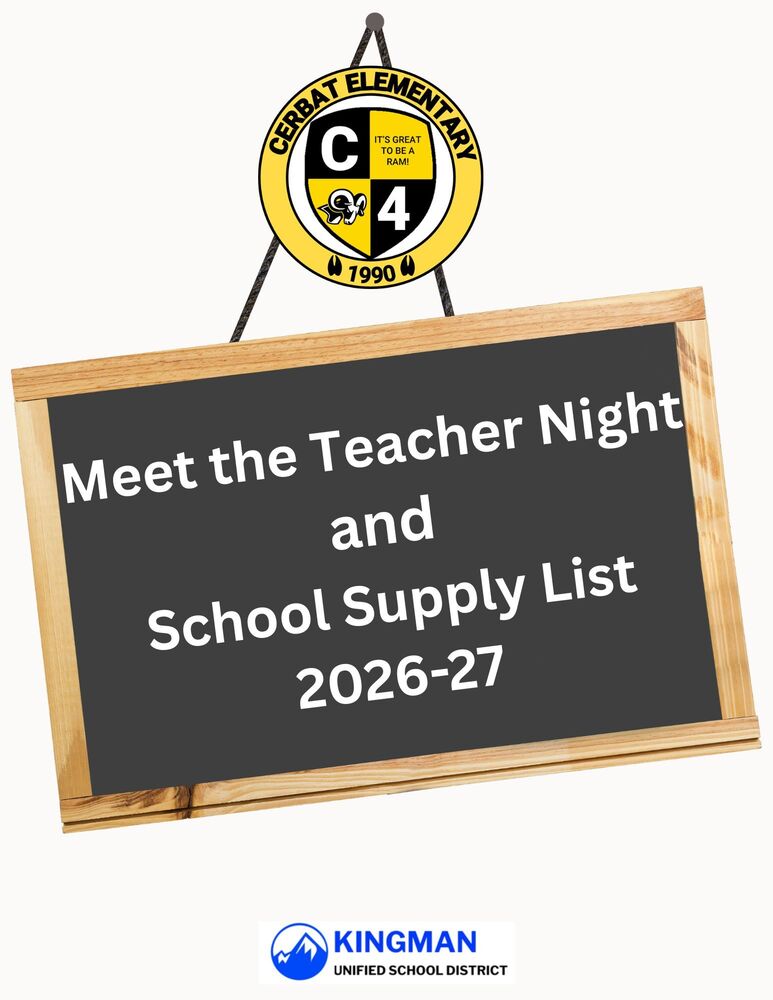 Meet the Teacher and School Supply List