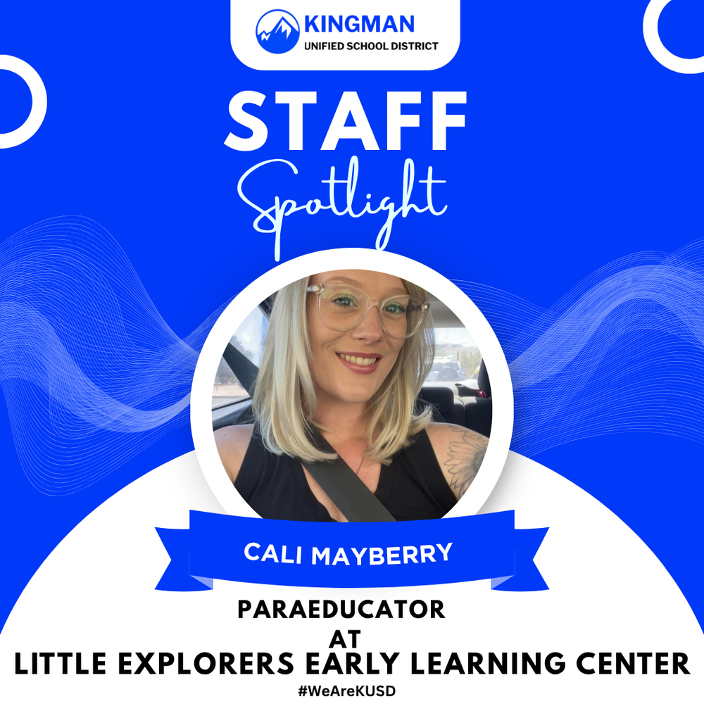 Staff Spotlight of Ms. Cali Mayberry