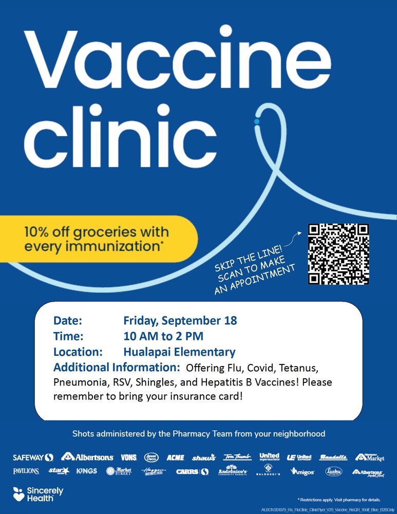 Vaccine Clinic- September