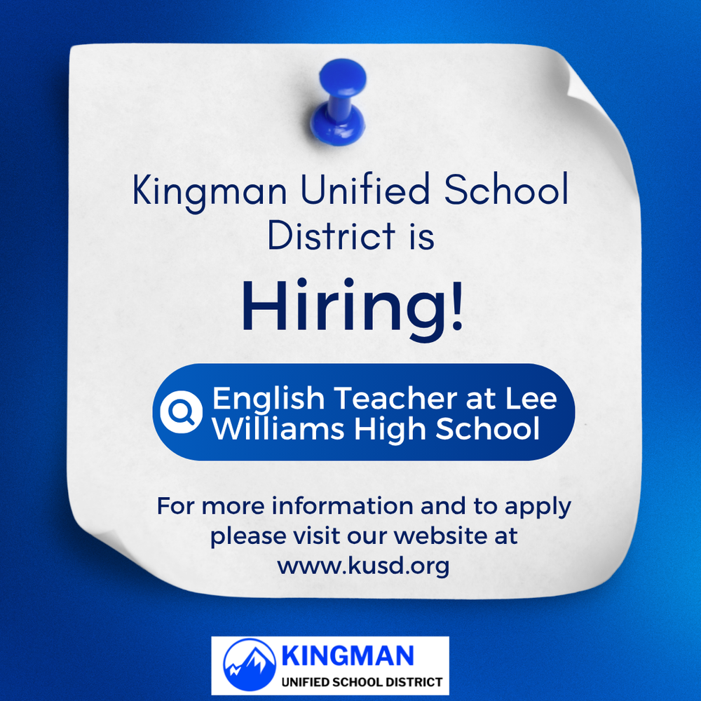 LWHS Hiring an English Teacher