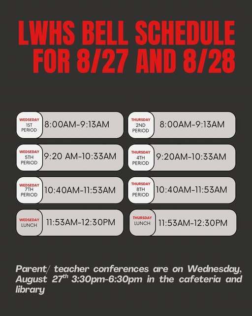 Bell Schedule